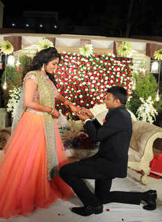 T Suman & Julaiikha&rsquo;s engagement ceremony