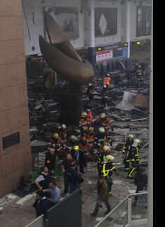 Explosions hit Brussels, several killed