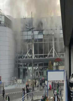 Explosions hit Brussels, several killed