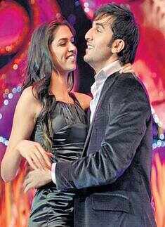 Deepika and Ranbir Kapoor