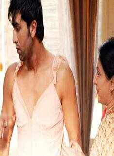 Ranbir dons lingerie after towel