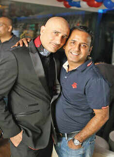 Amit Chauhan's B'day Party