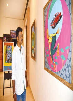 Socialites @ art exhibition