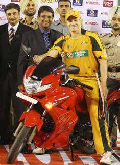 Man of the match Shane Watson