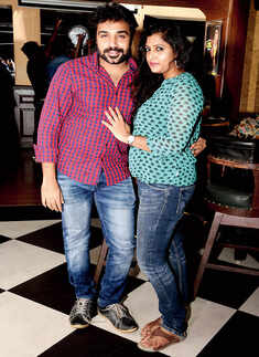 Party at a nightclub