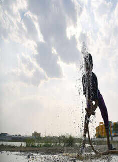 Drought affected places in India