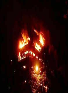 Massive fire at Delhi's National Museum
