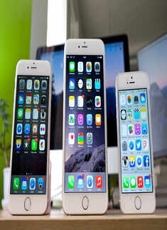 Apple reports iPhone sales down