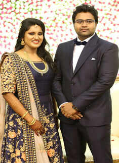 Mallika & Arjun Krishnan's wedding reception