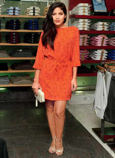 Fashion show in the city