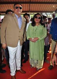 Boman, Meghna flag off Food Train