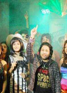 Kailash Kher at Shoot