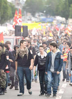 France labour clashes intensify