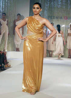 Sonam walks the ramp