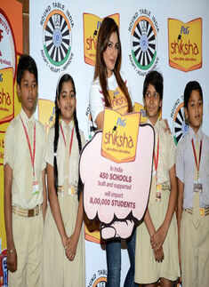 Raveena Tandon promotes P&G Shiksha