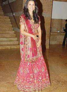 Mehr Rampal at Shilpa Shetty's wedding reception
