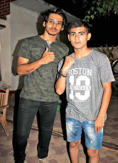 Friendly cricket match