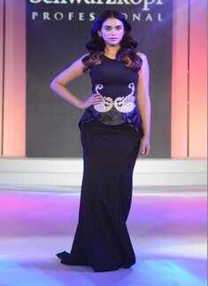 Aditi walks the ramp