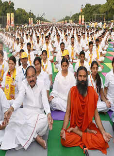 International Yoga Day: Rehearsals