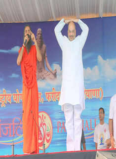 Politicos mark Yoga Day