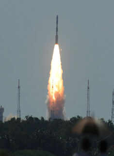 ISRO launches PSLV-C34 with 20 satellites