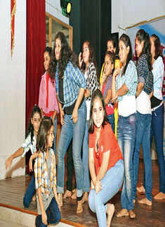 Dance wokshop @ La Martiniere Boy's College