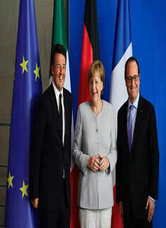Germany, France, Italy vow 'new impulse' for EU