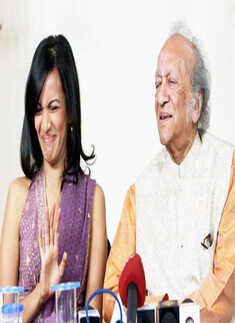 Pandit Ravi Shankar, Anoushka Shankar photos