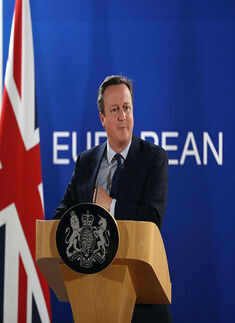 Cameron attends European Council Meeting