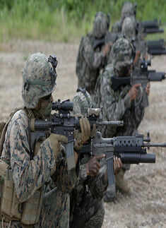US, South Korean marines hold combat training