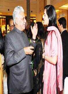 Om Puri and Ira Trivedi