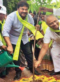 Celebs @ Tree plantation drive