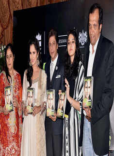 SRK launches Sania Mirza's autobiography