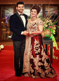Divyanka & Vivek&rsquo;s wedding reception