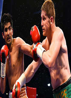Vijender Singh beats Kerry Hope