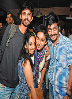 Nikesha attends a party