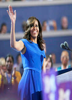 Michelle electrifies Democratic convention