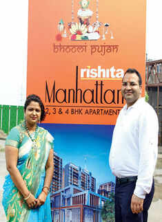 Rishita Developers: Bhumi poojan