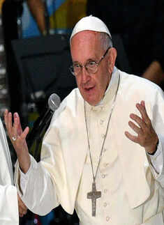 "Download a good heart", Pope tells young