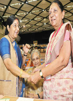 Anandiben resigns as Gujarat CM