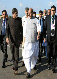Rajnath's Pak visit