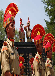 BSF soldiers' funeral ceremony