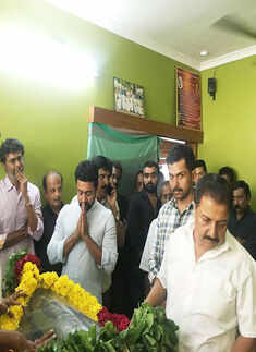 Celebs pay their last respect to Panchu Arunachalam