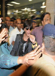Celebs detained at airport