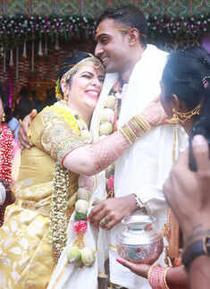 Rayane weds Abhimanyu Mithun