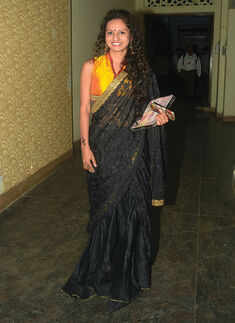 Socialites attend a party