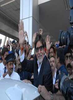 Big B at 'Paa' Screening