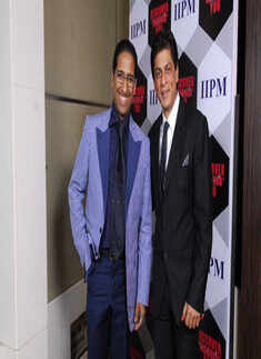 Arindam Chaudhuri with Shah Rukh Khan