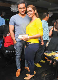 DJ party in the city