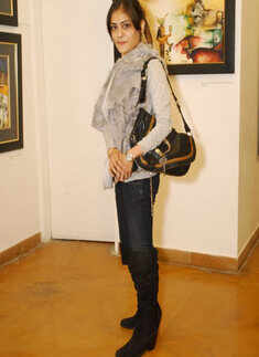 Shweta Talwar's exhibition